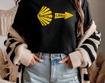 Camino de Santiago T-Shirt: Compostela Spain Pilgrimage Tee