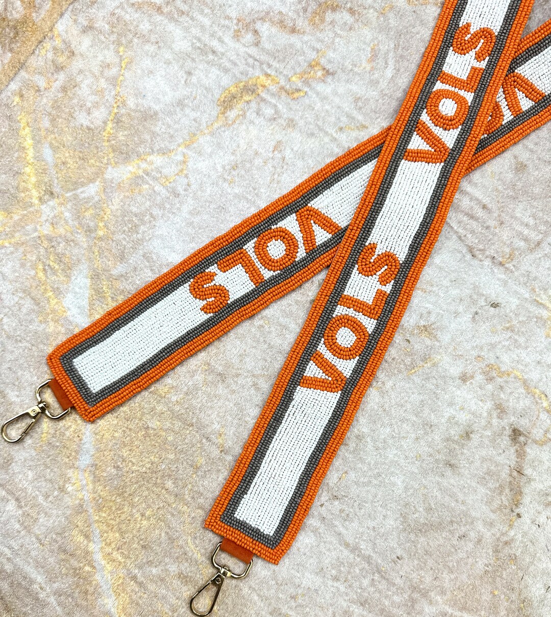 Vols Beaded Strap College Purse Straps Beaded Straps Etsy