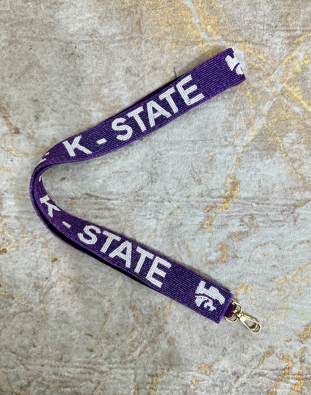 Gameday Straps,purse Strap Beaded, Stadium Bag Strap,team Purse Strap
