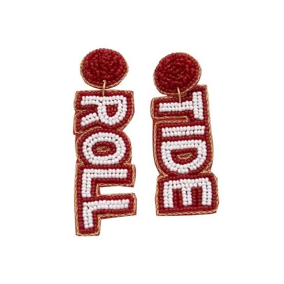 Beaded purse strap, gameday purse strap, college purse strap, stadium purse strap, roll tide strap, crossbody purse strap, gift for her