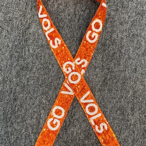 Go VOLS Rocky Top Beaded Purse Strap
