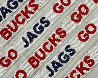 Gameday-väskrem - pärlprydd väskrem - stadionväskrem - matchdagsutrustning - pärlprydd väskrem - Gameday-utrustning - college-väskrem