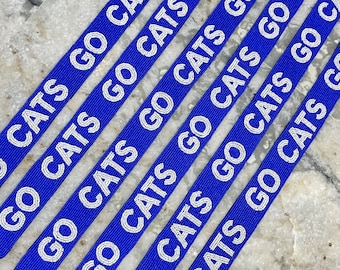 Go Cats Beaded Strap, college purse straps, beaded straps, gameday straps, purse straps,Kentucky state