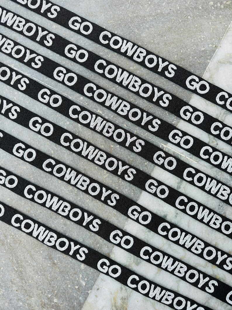 Go Cowboys Purse Strap, Beaded Strap, College Purse Strap. Okhlahoma