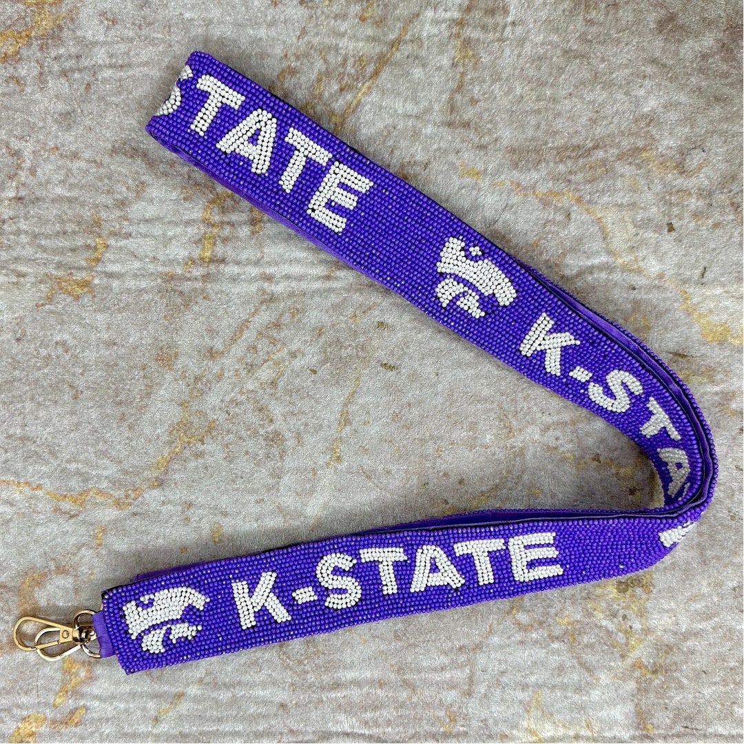 Gameday Straps,purse Strap Beaded, Stadium Bag Strap,team Purse Strap