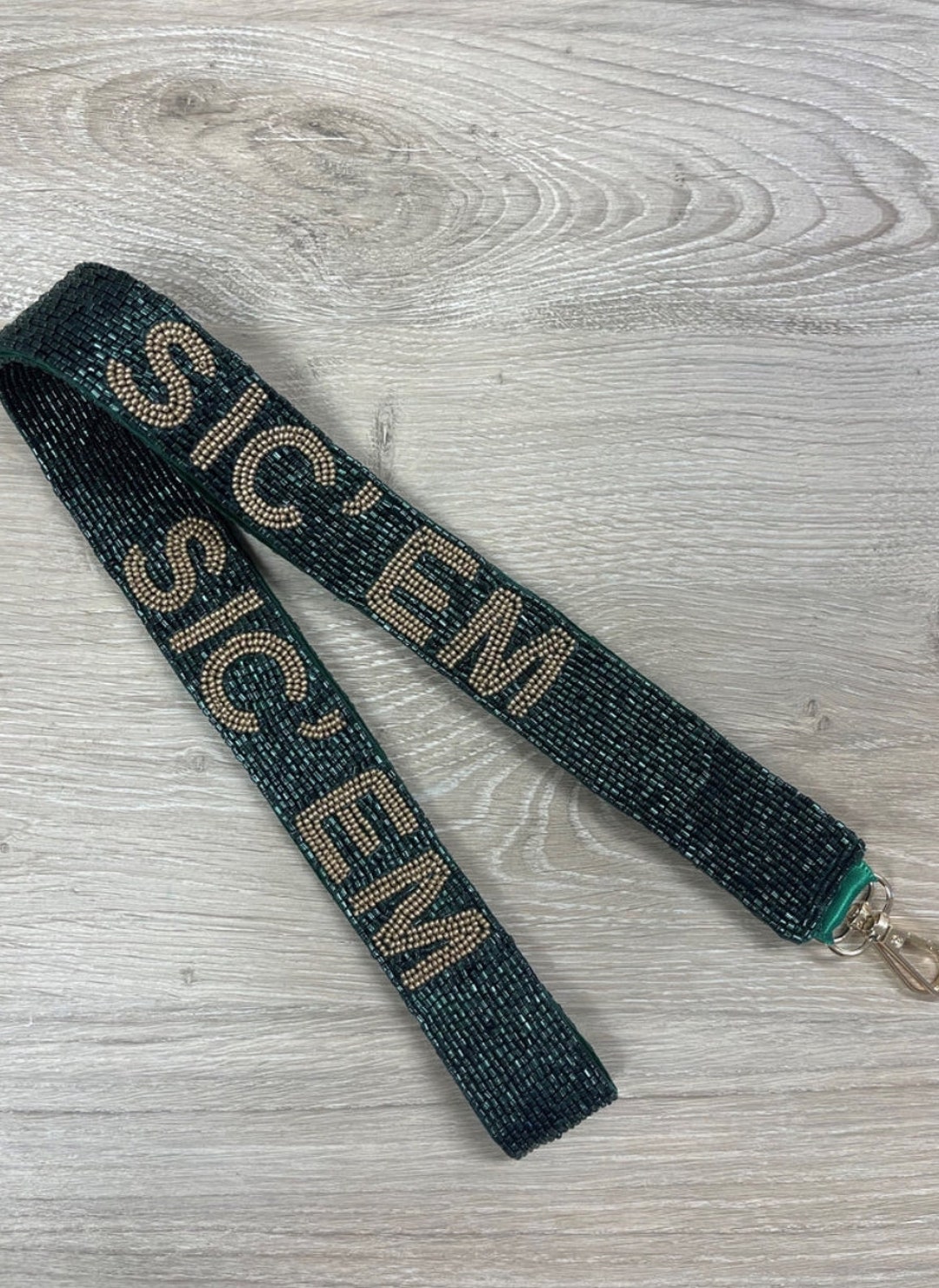 Gameday Straps,purse Strap Beaded, Stadium Bag Strap,team Purse Strap