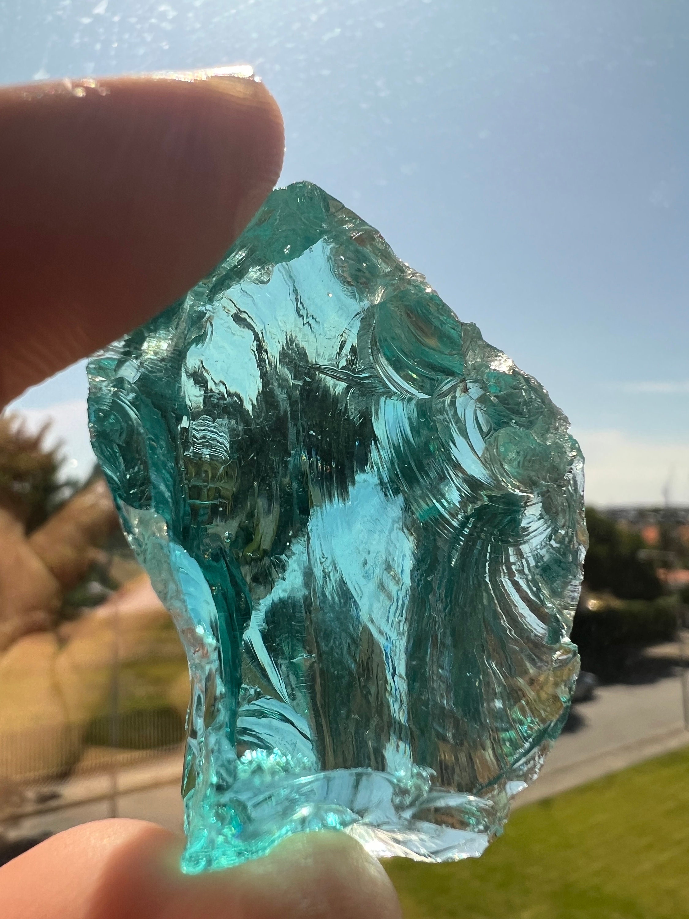 Aqua Marine Andara Obsidian Monatomic Crystal Tool for Spiritual ...