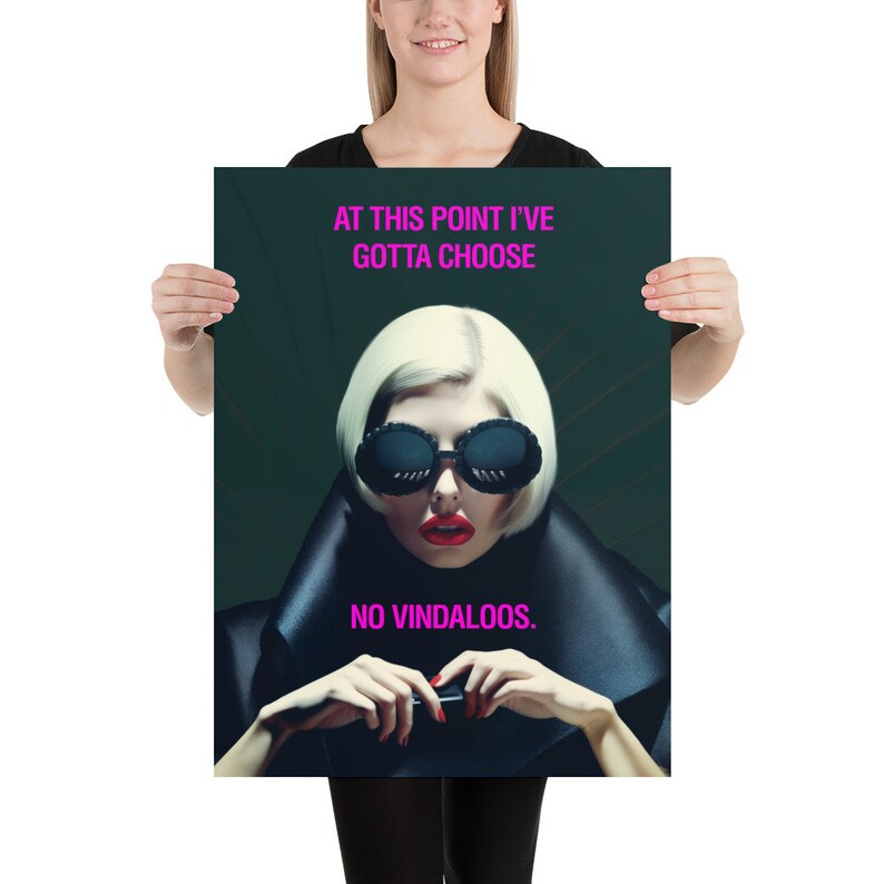Art Print: Gaga-inspired Misheard Lyrics Poster, Whimsical Wall Decor ...