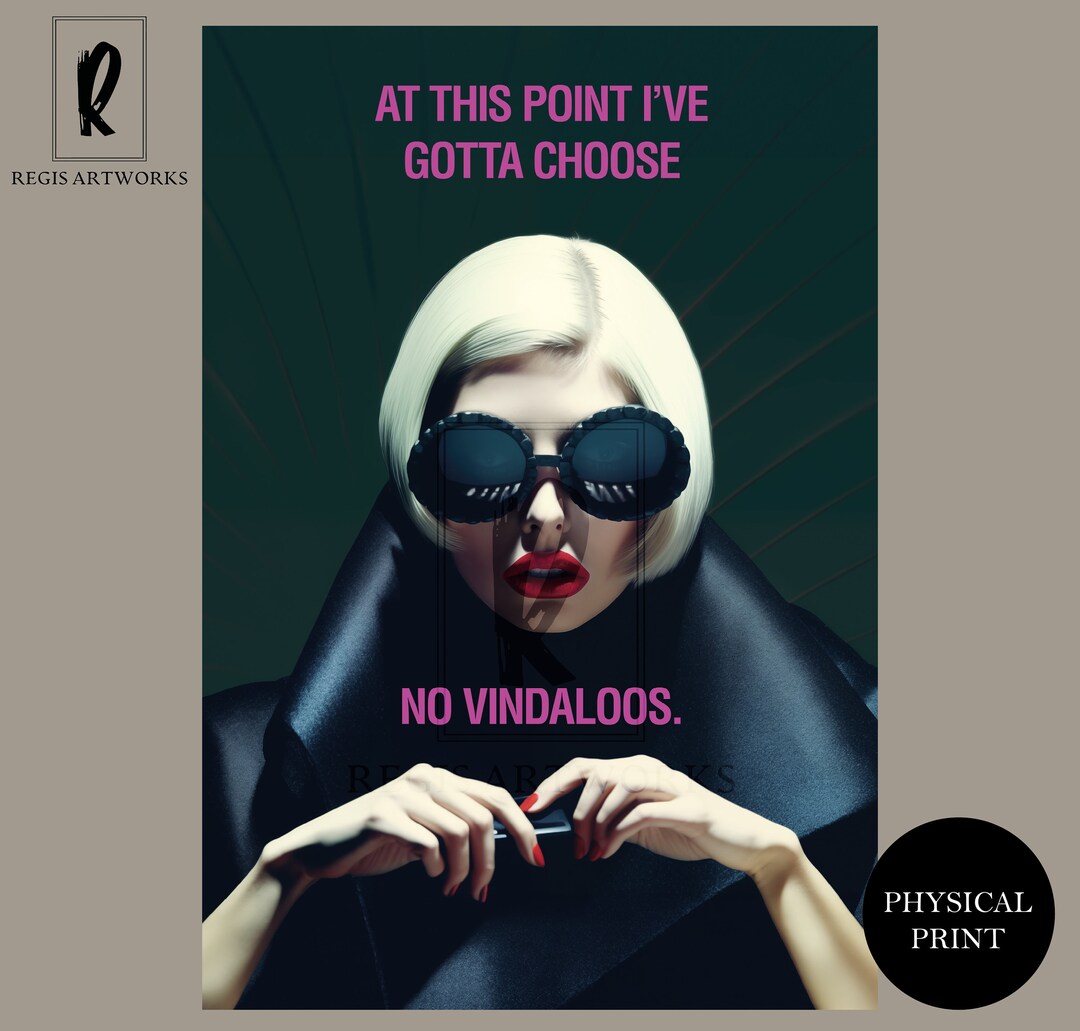Art Print: Gaga-inspired Misheard Lyrics Poster, Whimsical Wall Decor ...