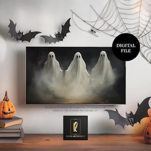 Fall Artwork, Fall Décor, Frame TV Art, Samsung Frame TV Art, Autumn Frame TV Art, Halloween Décor, Printable Wall Art *56E*