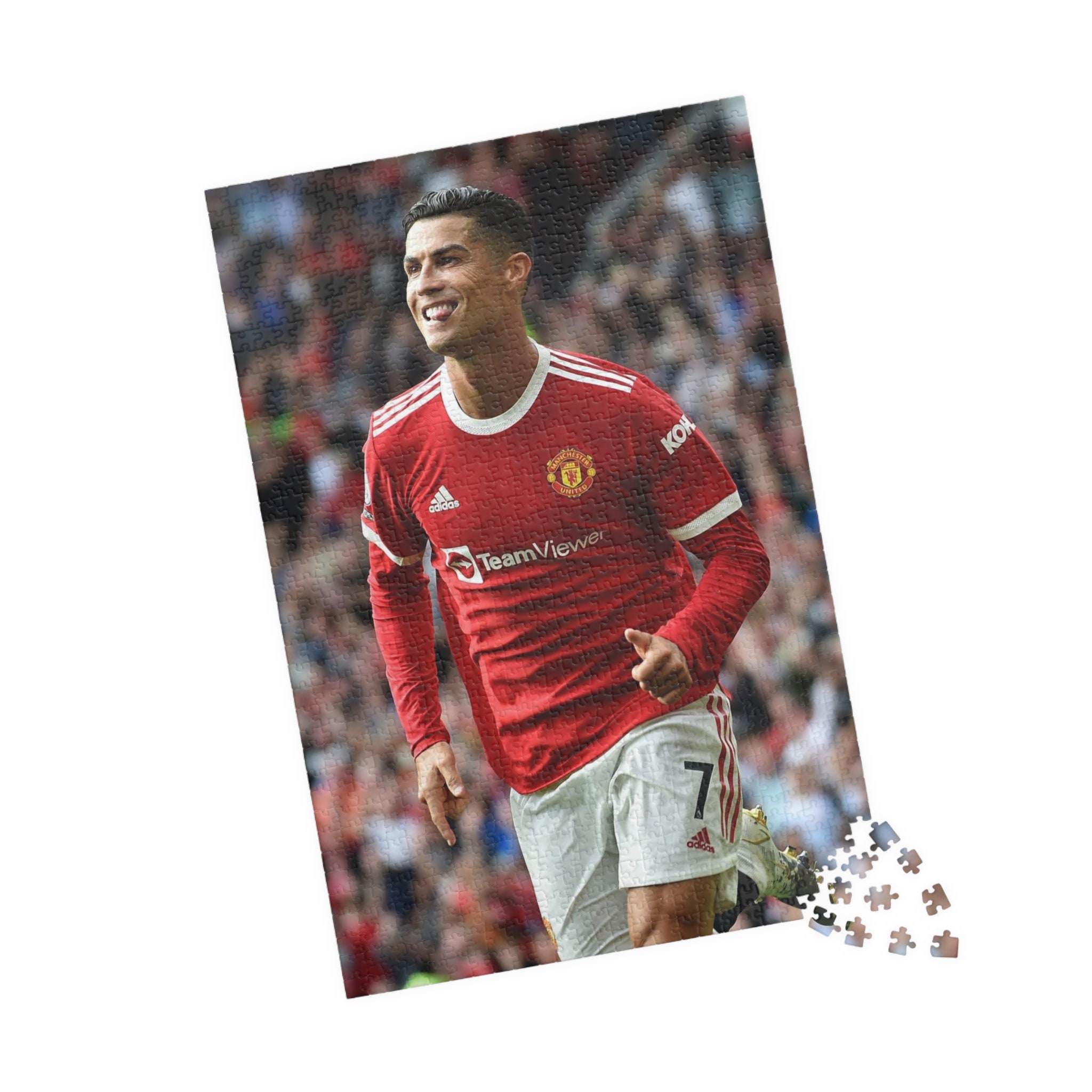 Cristiano Ronaldo Real Madrid Jigsaw Puzzle for Sale by LisbethTrent
