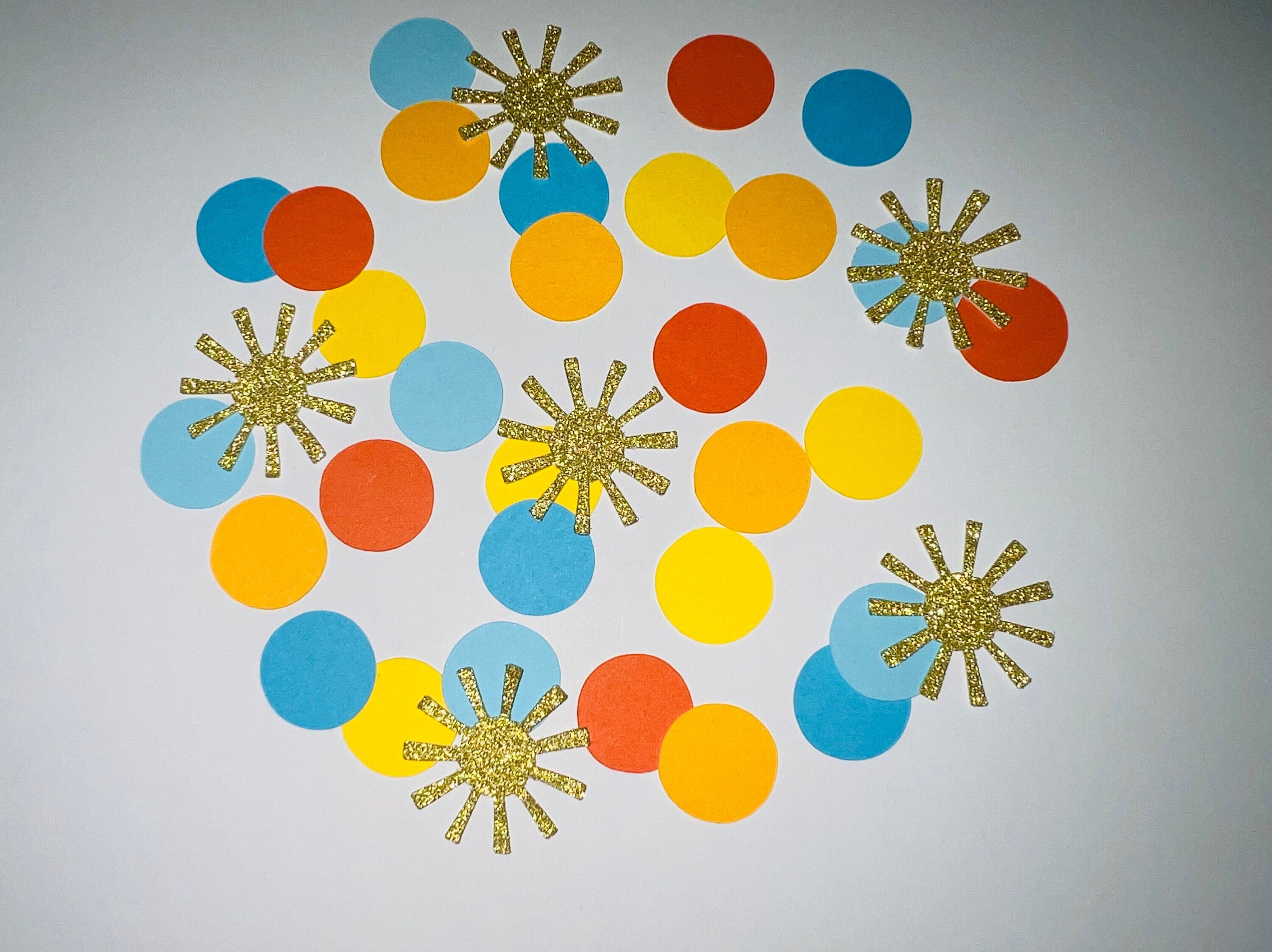 Here Comes The Son You Are My Sunshine Table Confetti