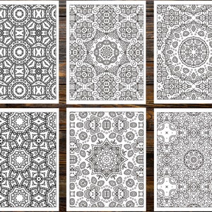 Intricate Mandalas Coloring Book: Mindful Creations for Stress Relief and Relaxation