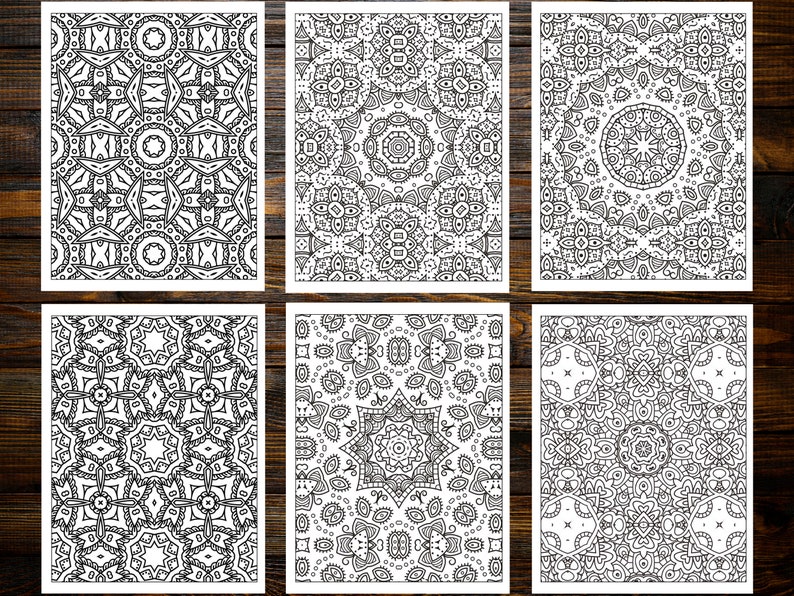 Intricate Mandalas Coloring Book: Mindful Creations for Stress Relief and Relaxation