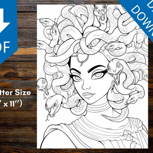 Greek Goddesses Coloring Book: The Women of Mount Olympus in a World of Color