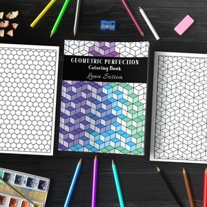 Geometric Perfection Coloring Book: Coloring the Beauty of Predictive Patterns