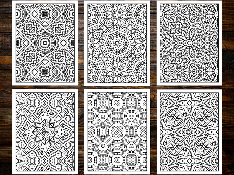 Enter a realm where stress melts away and relaxation takes hold. Immerse yourself in the captivating world of an adult coloring book filled with 40 intricate patterns each one carefully crafted to transport you to a state of tranquility and serenity.