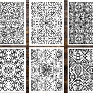 Enter a realm where stress melts away and relaxation takes hold. Immerse yourself in the captivating world of an adult coloring book filled with 40 intricate patterns each one carefully crafted to transport you to a state of tranquility and serenity.