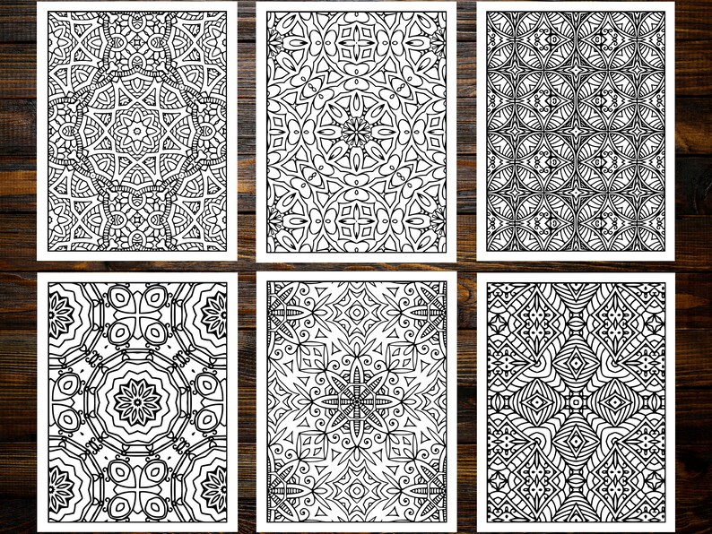Enter a realm where stress melts away and relaxation takes hold. Immerse yourself in the captivating world of an adult coloring book filled with 40 intricate patterns each one carefully crafted to transport you to a state of tranquility and serenity.
