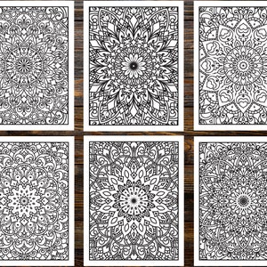 Mandala Coloring for Stress Relief: Finding Inner Peace Through Art (Printable Pages)