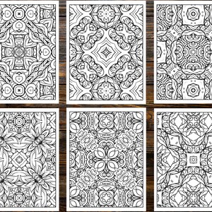 Zen Patterns Coloring Book: Discover Inner Peace Through Harmonious ...