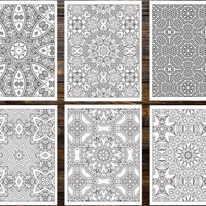 Intricate Mandalas Coloring Book: Mindful Creations for Stress Relief and Relaxation
