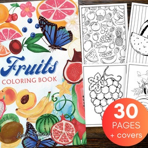 Fruits Coloring Book: A Juicy Coloring Adventure (Printable Pages)

Indulge your senses and ignite your creativity as you explore an exquisite collection of various fruits waiting to be brought to life through the art of coloring