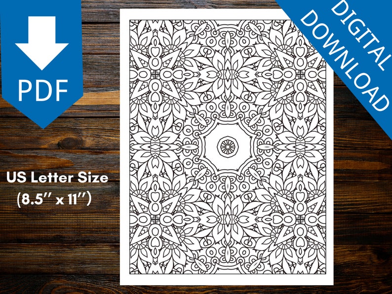 Intricate Mandalas Coloring Book: Mindful Creations for Stress Relief and Relaxation