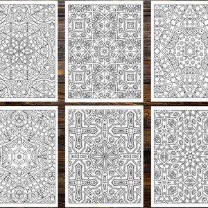Intricate Mandalas Coloring Book: Mindful Creations for Stress Relief and Relaxation