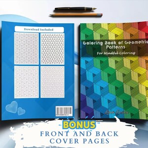 Coloring Book of Geometric Patterns: For Mindful Coloring – A Journey into Geometric Wonder