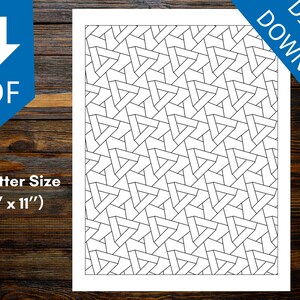 Coloring Book of Geometric Patterns: For Mindful Coloring – A Journey into Geometric Wonder