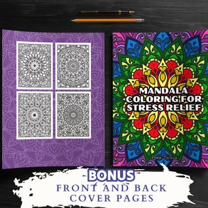 Mandala Coloring for Stress Relief: Finding Inner Peace Through Art (Printable Pages)