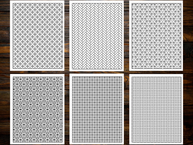 Geometric Perfection Coloring Book: Coloring the Beauty of Predictive Patterns