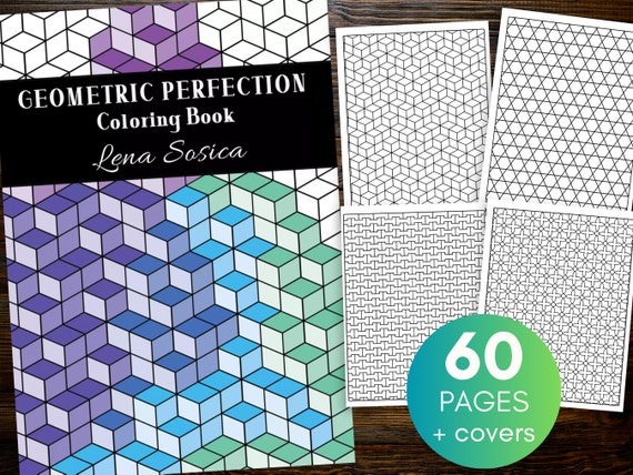 Geometric Perfection Coloring Book: Coloring the Beauty of Predictive Patterns