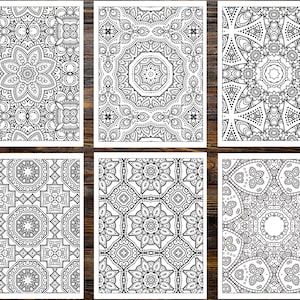 Intricate Mandalas Coloring Book: Mindful Creations for Stress Relief and Relaxation