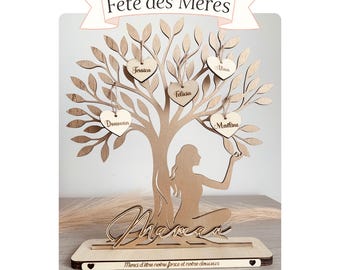 Personalized Tree of Life on Base/Stand – Mother’s Day Gift