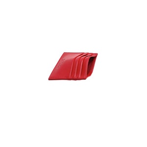 Tarjetero rojo