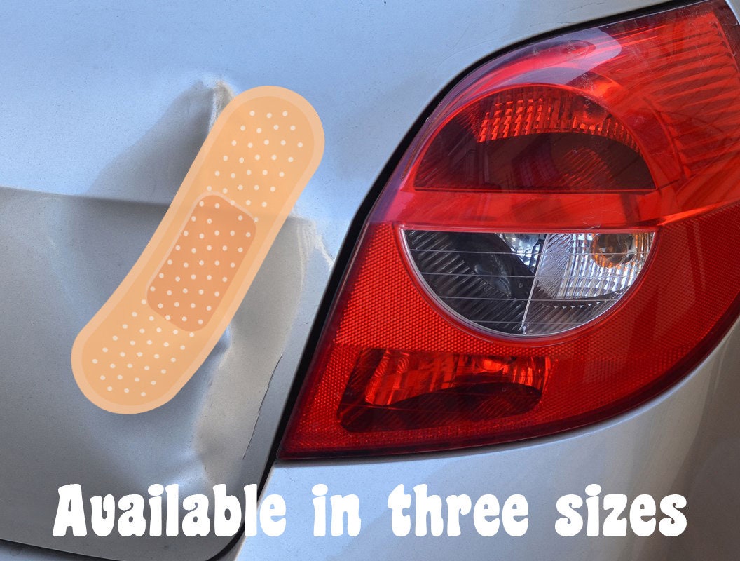 Buy Car Bandaid Sticker Online In India Etsy India