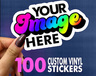 Custom Die Cut Vinyl Stickers: Personalized Waterproof Decals