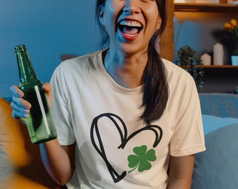 Everyone Loves An Irish Girl T-Shirt - Irish Saint Patrick's Day Shirt, Paddy, Shamrock, St Patrick - Unisex and Womens fit