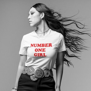 ROSÉ - NUMBER ONE GIRL T-Shirt (Blue) [rosie APT Official MD