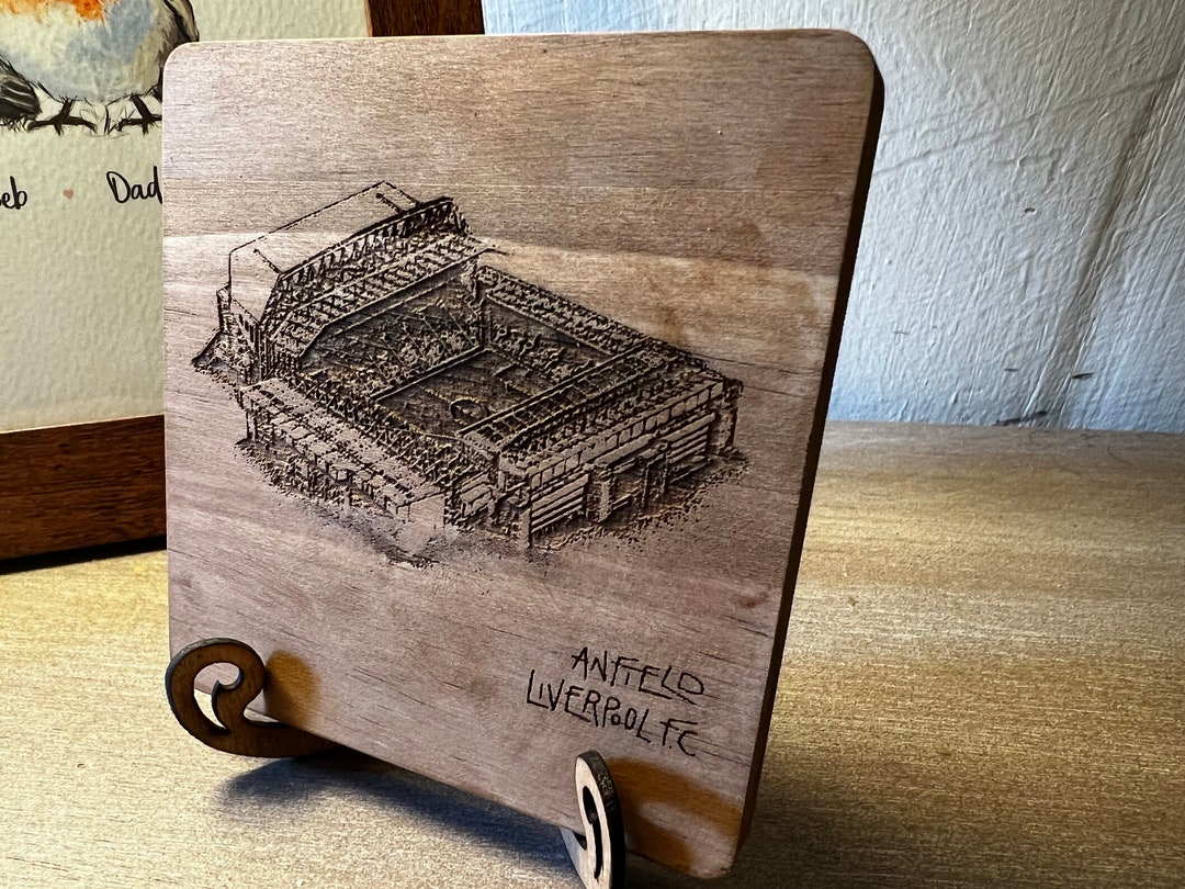 Liverpool Anfield Plaque and Stand Etsy