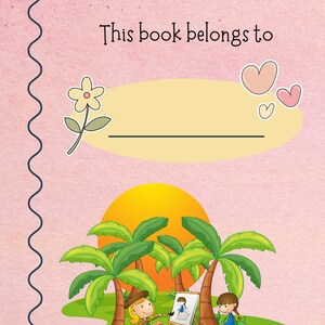 Kids Activity Book Educational Workbook Learning Games Fun - Etsy