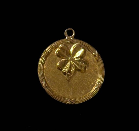 Clover Four-leaf Pendant/ Trefle Pendant/ Clover … - image 1