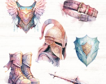 Armure de Dieu Clip Art, Armure complète de Dieu PNG, Éphésiens 6, PNG chrétien, Téléchargement numérique, Utilisation commerciale, Clipart de prière