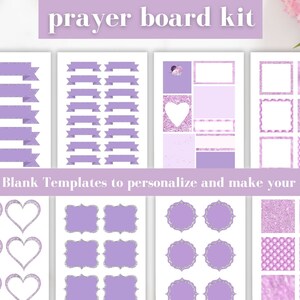 Prayer Board Printable Prayer Cards Christian Wall Collage - Etsy