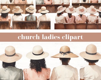 Kerk dames clipart, zwarte vrouwen PNG, christelijke PNG, kerk Lady clipart, biddende zusters PNGs, commercieel gebruik, gebed clipart