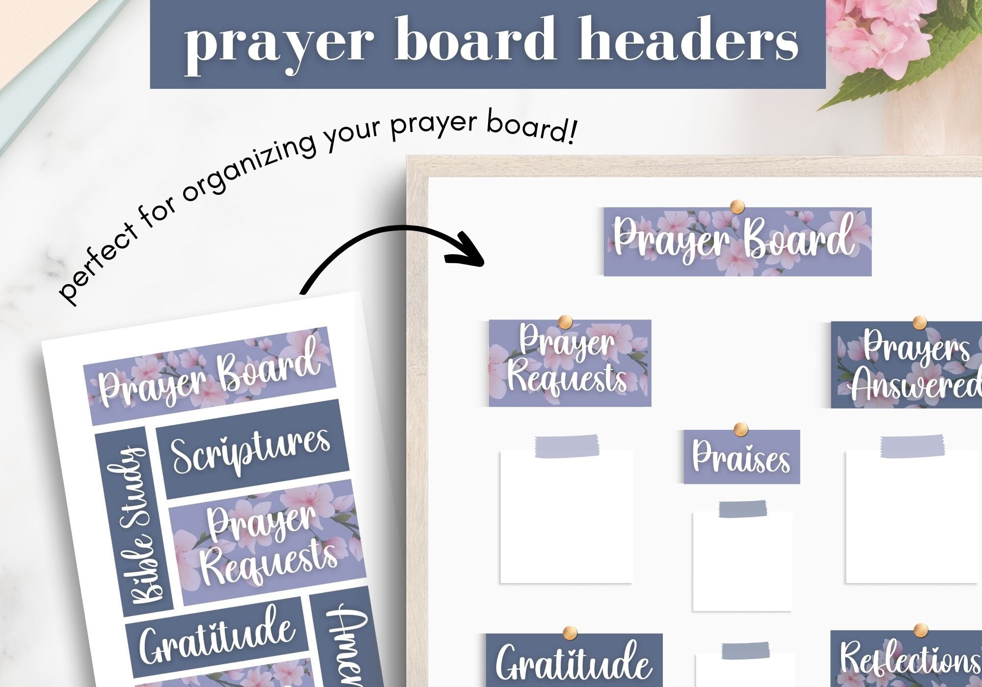 Printable Prayer Board Kit, Prayer Cards, Christian Wall Collage, Bible  Verses, Scripture on Prayer Enhance Your Prayer Life 