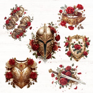 Clipart de la armadura de Dios, PNG de la armadura completa de Dios, Efesios 6, PNG cristiano, Guerrero de oración, Uso comercial, Clipart de oración