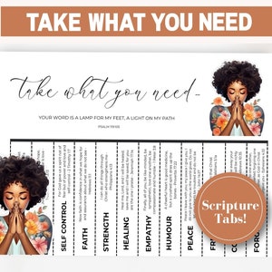 Nimm, was du brauchst druckbares, christliches Bulletin Board, Bibel-Vers-Plakat, Schrift nehmen, was du brauchst, Gebetsraumdekor